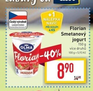 Florian Smetanový jogurt