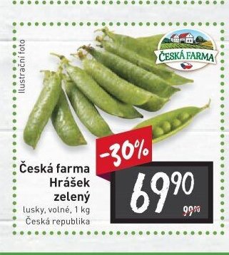 Česká farma Hrášek zelený
