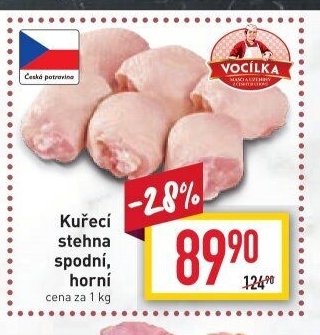 Kuřecí stehna spodní, horní
