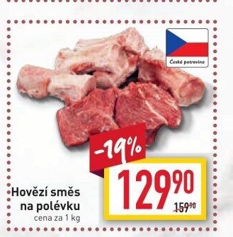 Hovězí směs na polévku