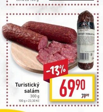 Turistický salám