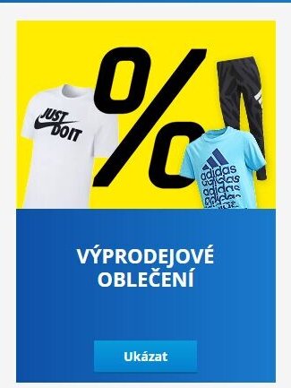 VÝPRODEJOVÉ OBLEČENÍ