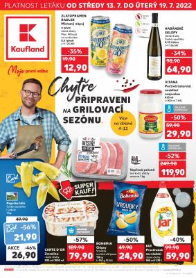 akční leták Kaufland 13.7.2022-19.7.2022