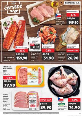 akční leták Kaufland 13.7.2022-19.7.2022