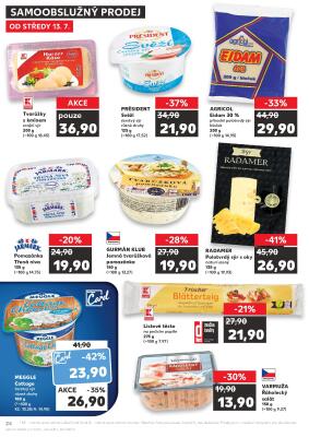akční leták Kaufland 13.7.2022-19.7.2022