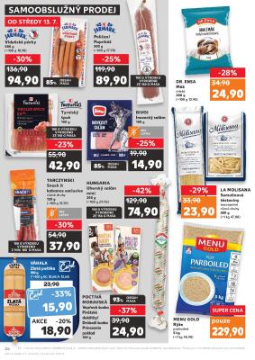 akční leták Kaufland 13.7.2022-19.7.2022