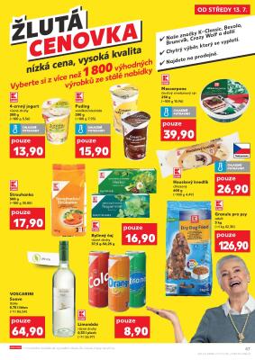 akční leták Kaufland 13.7.2022-19.7.2022