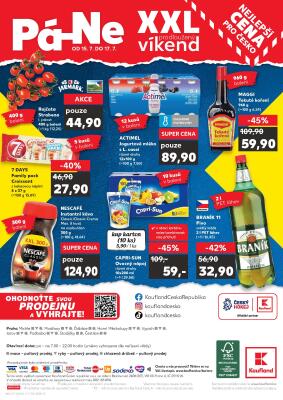 akční leták Kaufland 13.7.2022-19.7.2022