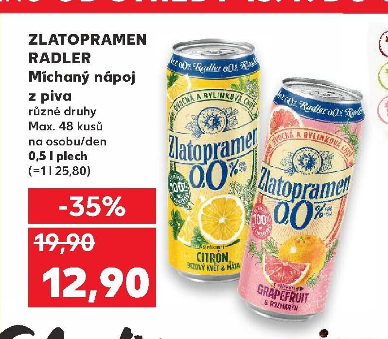Zlatopramen Radler