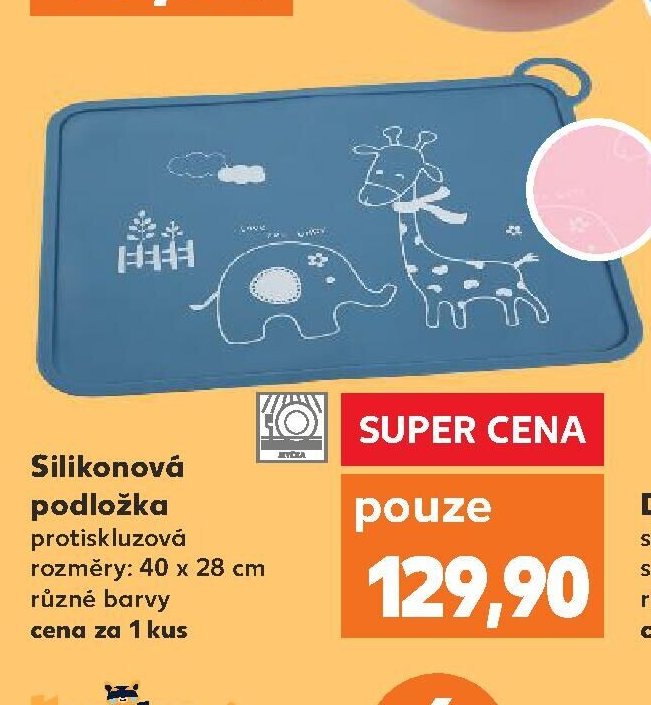 Silikonová podložka protiskluzová