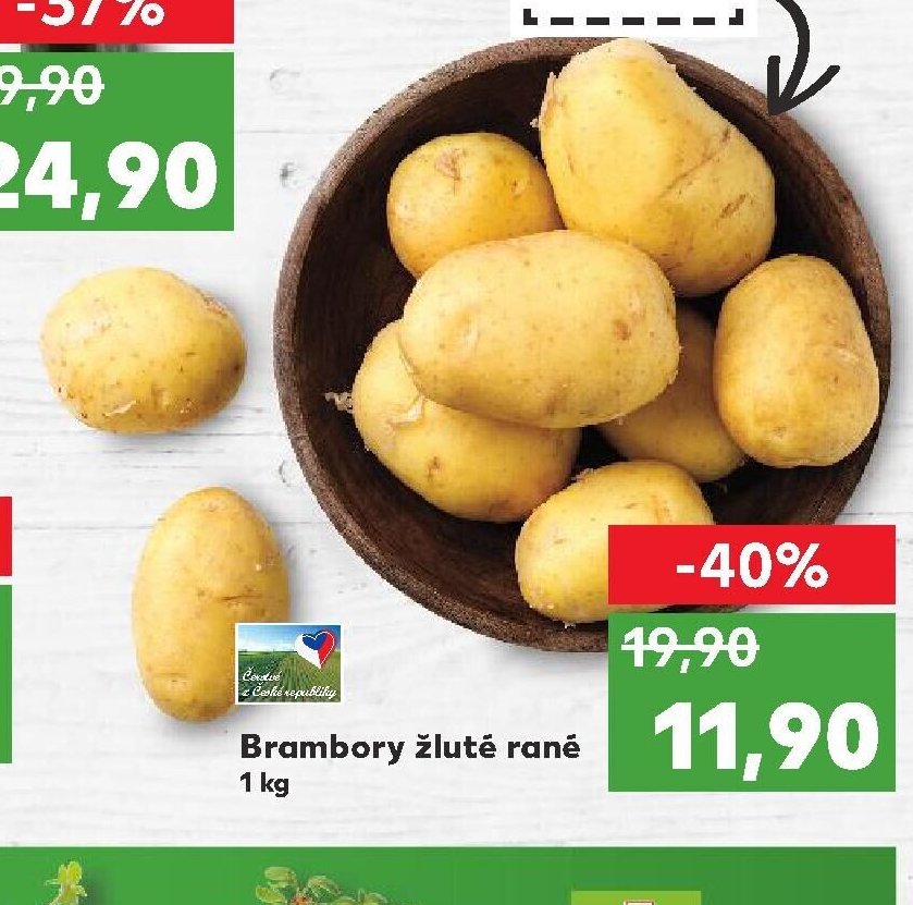Brambory žluté rané