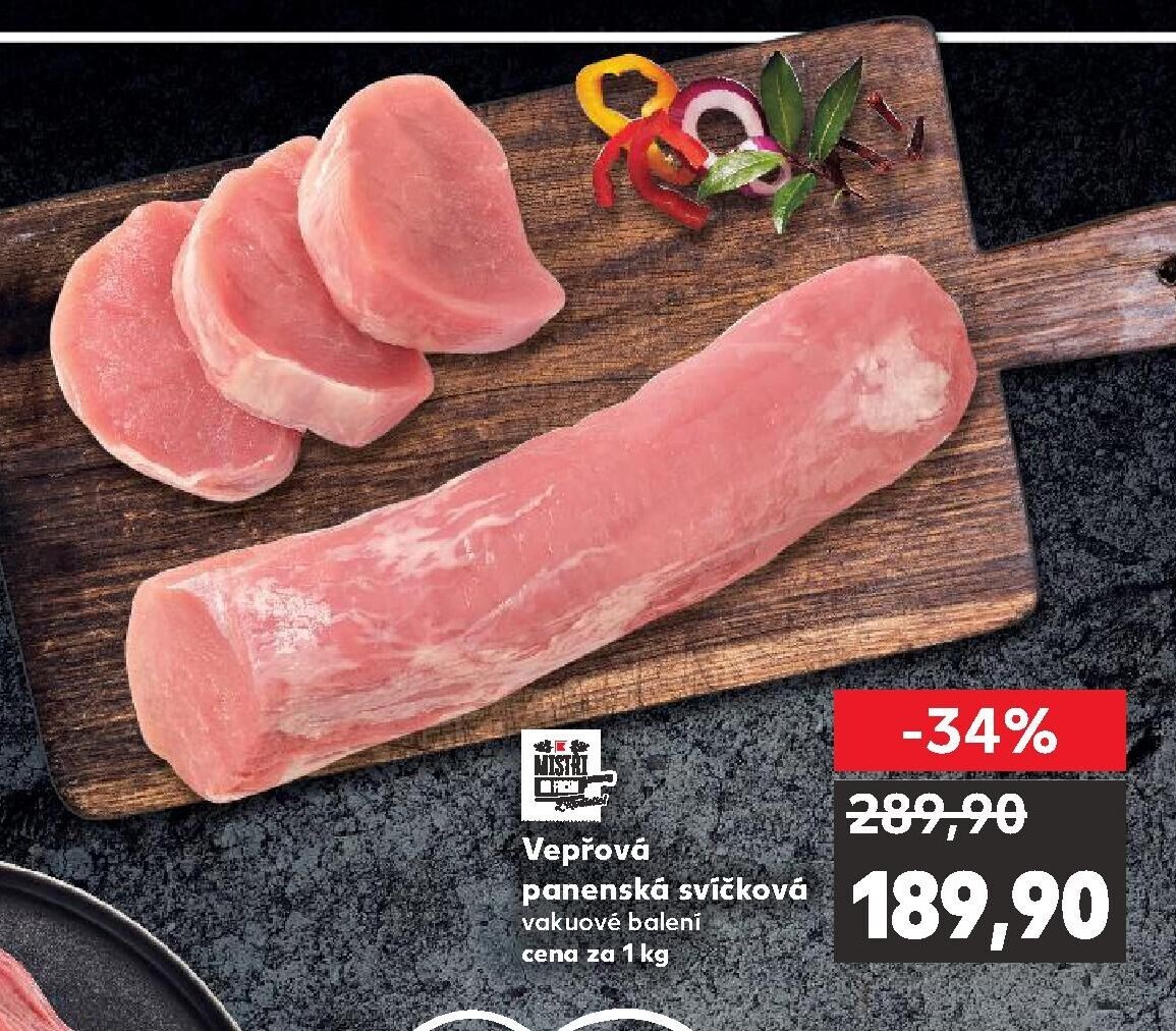 Vepřová panenská svíčková