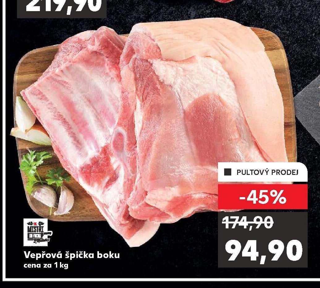 Vepřová špička boku