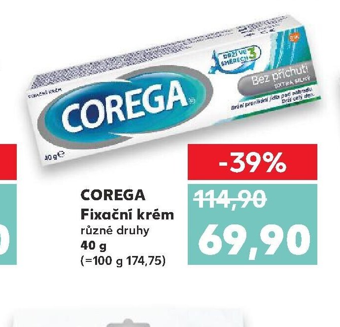 COREGA Fixační krém
