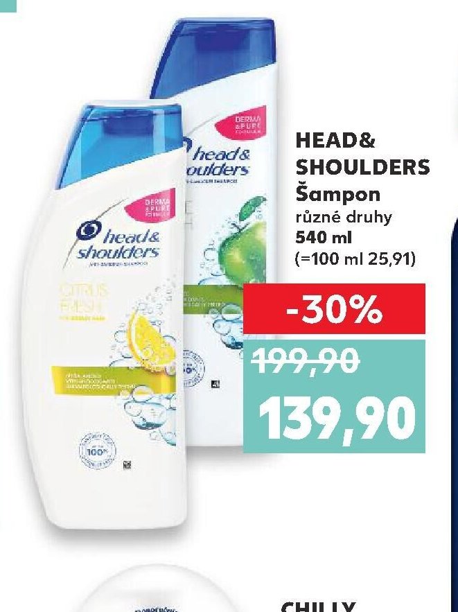 HEAD & SHOULDERS Šampon