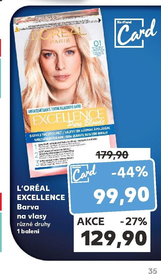 L'ORÉAL EXCELLENCE Barva na vlasy