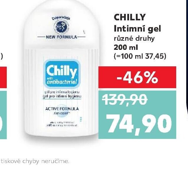 CHILLY Intimní gel