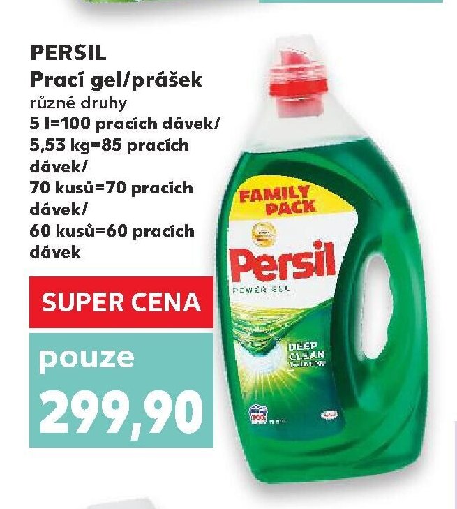 Persil Prací gel/prášek