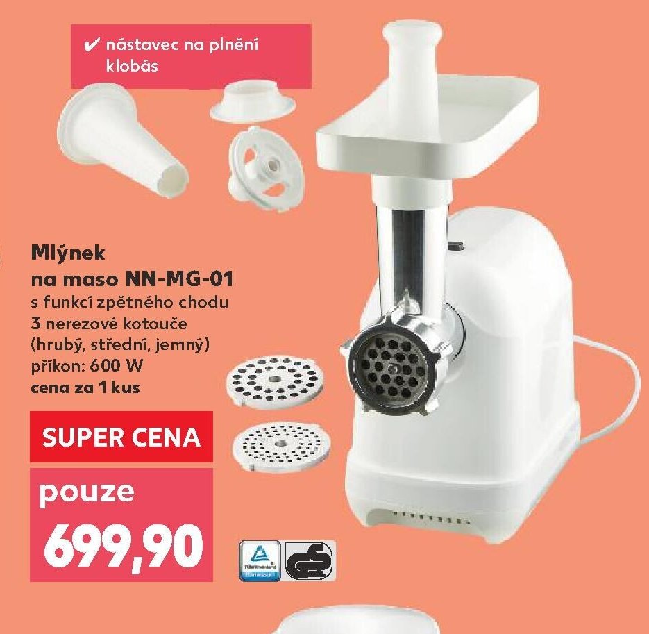 Mlýnek na maso NN-MG-01