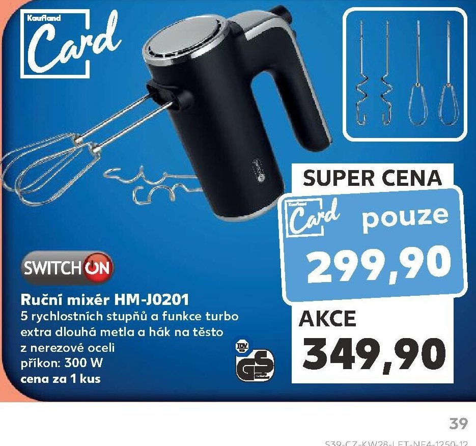 Ruční mixér HM-J0201