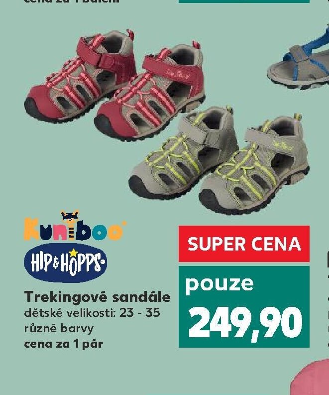 Trekkingové sandále dětské