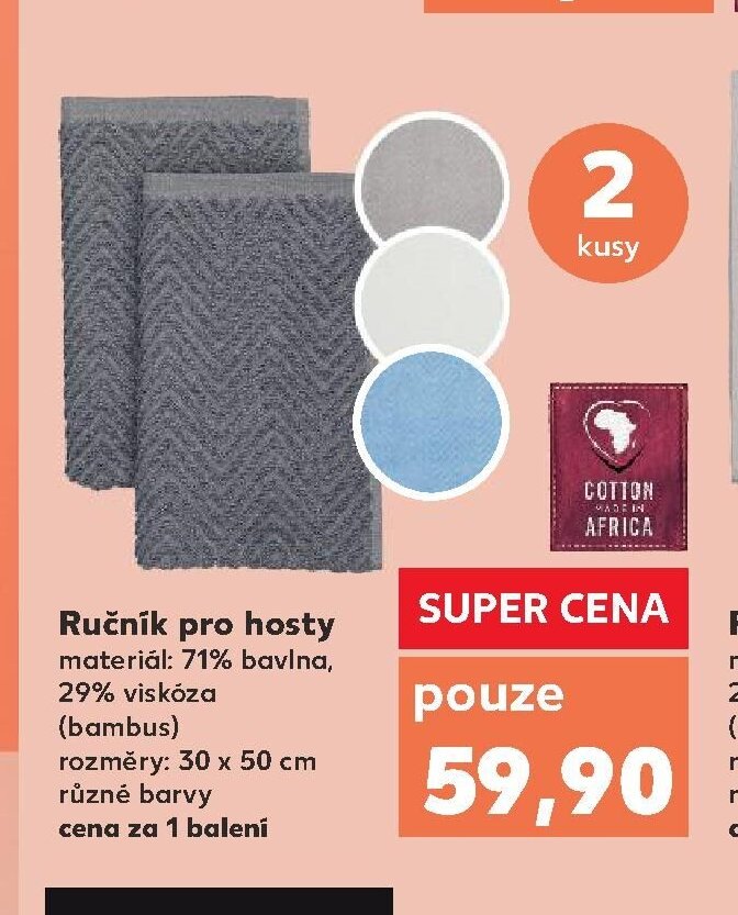 Ručník pro hosty