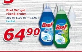 Gel do WC bloku Bref