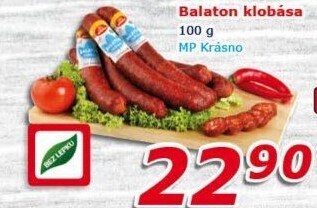Klobása Balaton Krásno