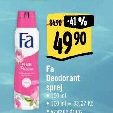 Deodorant sprej Fa