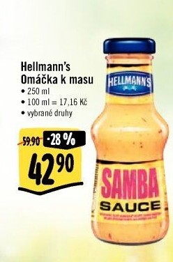 Omáčky k masu Hellmann'