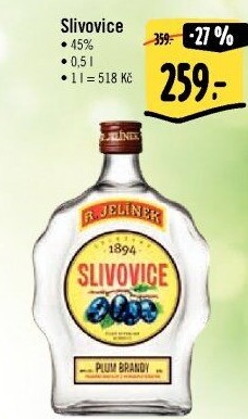 Pálenka Slivovice Rudolf Jelínek