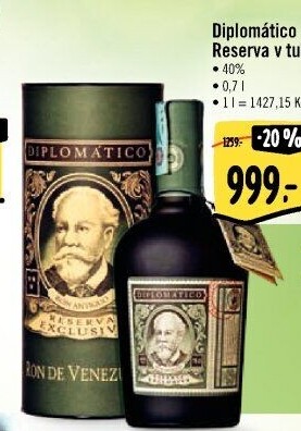 Rum Reserva Exclusiva Diplomatico