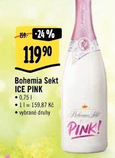 Sekt Pink Ice Bohemia Sekt