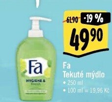 Tekuté mýdlo Fa