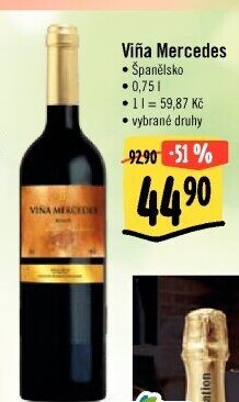 Vína Viňa Mercedes