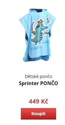 Dětské pončo Sprinter PONČO