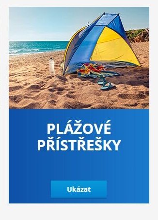 Plážové přístřešky