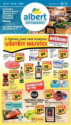 akční leták Albert 13.7.2022-19.7.2022