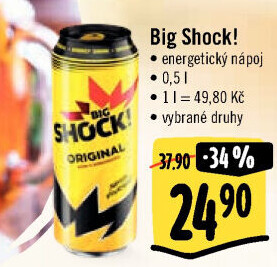 Energetický nápoj Big Shock
