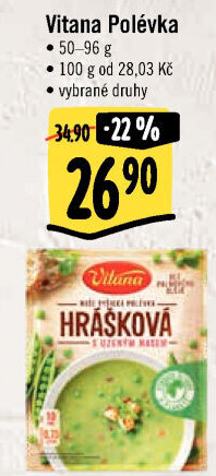 Instantní polévky Vitana