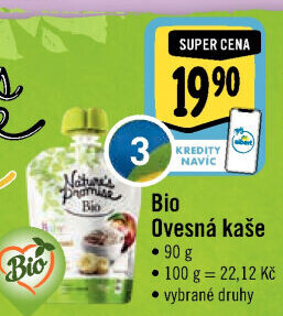Kapsička do ručičky Kašička ovesná bio Baby Nature'