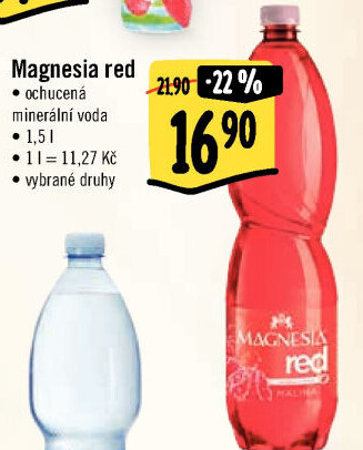 Minerální voda Magnesia Red