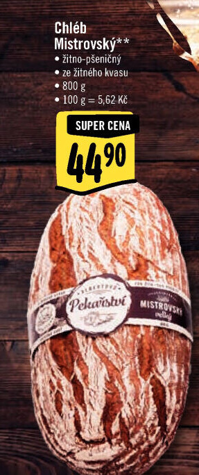 Mistrovský chléb Albert