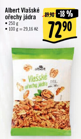 Ořechy vlašské Albert