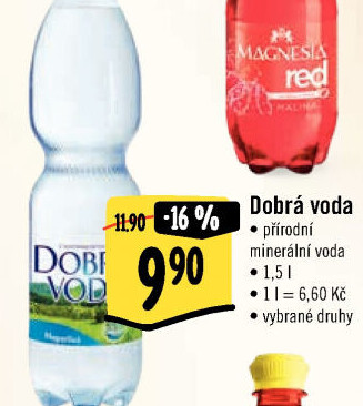 Přírodní voda Dobrá voda