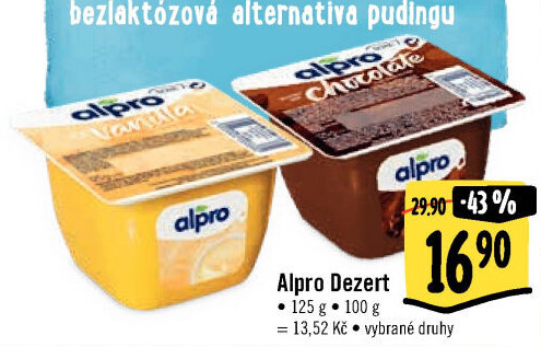 Sójový dezert Alpro Soya