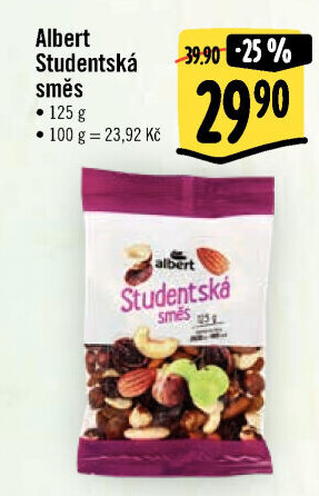 Studentská směs Albert