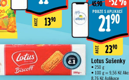 Sušenky Biscoff Lotus
