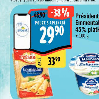 Sýr Ementál Président