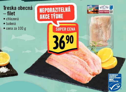 Treska obecná filet Albert